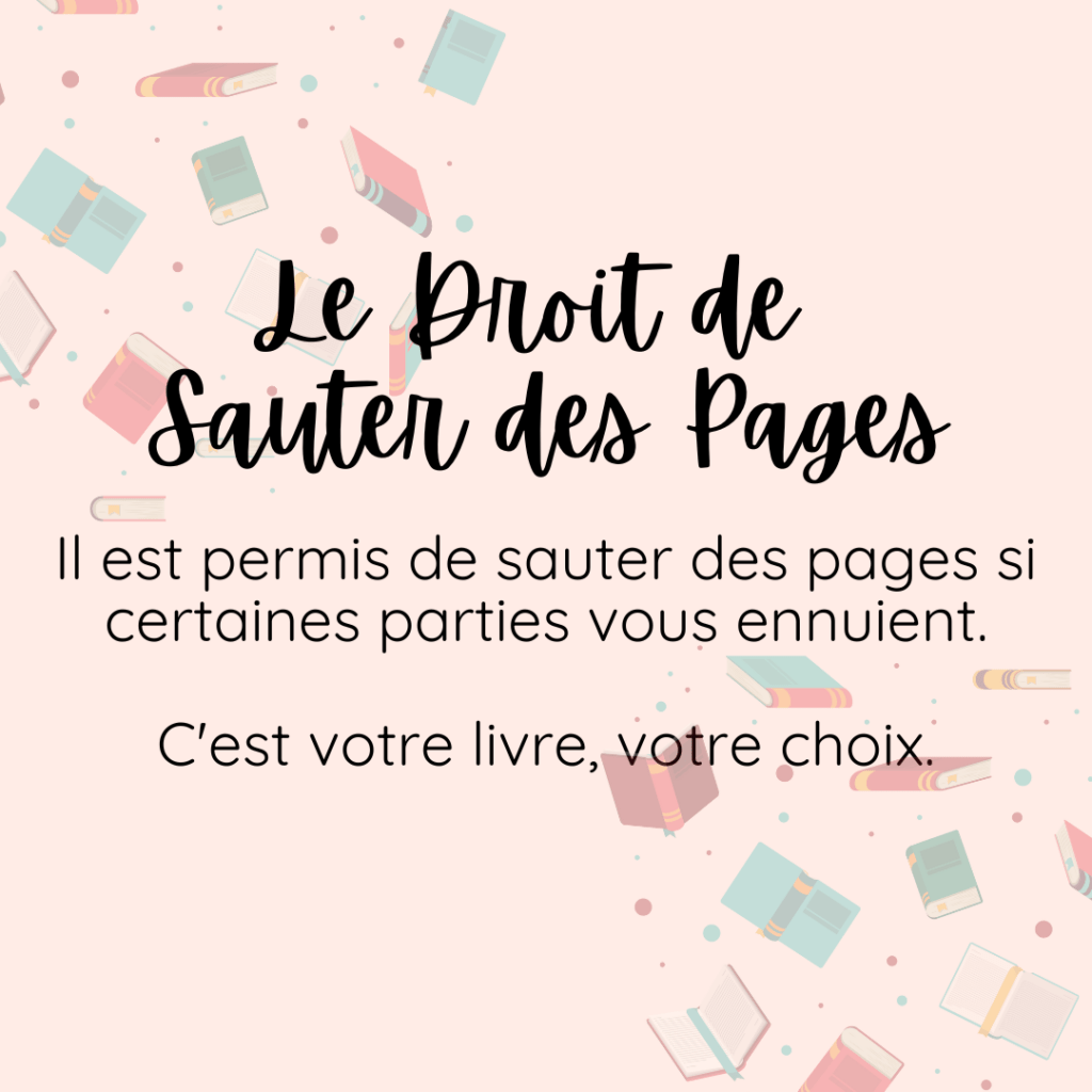 Le droit de sauter des pages<br>droit du lecteur 2