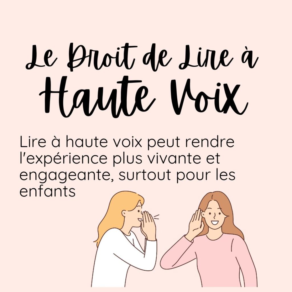 Le droit de lire à haute voix<br>Droit du lecteur 9